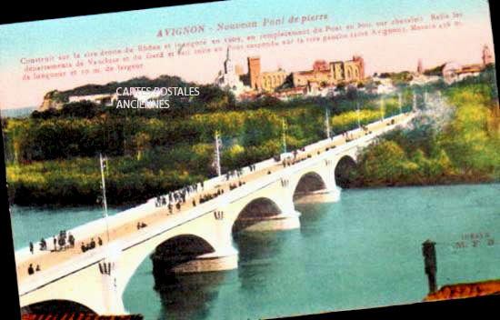 Cartes postales anciennes > CARTES POSTALES > carte postale ancienne > cartes-postales-ancienne.com Provence alpes cote d'azur Vaucluse Avignon