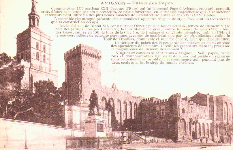 Cartes postales anciennes > CARTES POSTALES > carte postale ancienne > cartes-postales-ancienne.com Provence alpes cote d'azur Vaucluse Avignon