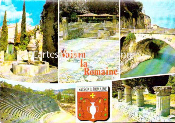 Cartes postales anciennes > CARTES POSTALES > carte postale ancienne > cartes-postales-ancienne.com Provence alpes cote d'azur Vaucluse Vaison La Romaine