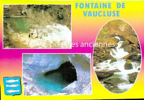 Cartes postales anciennes > CARTES POSTALES > carte postale ancienne > cartes-postales-ancienne.com Provence alpes cote d'azur Vaucluse Fontaine De Vaucluse