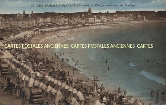 Cartes postales anciennes > CARTES POSTALES > carte postale ancienne > cartes-postales-ancienne.com Pays de la loire Vendee Les Sables d'Olonne