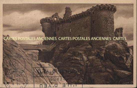 Cartes postales anciennes > CARTES POSTALES > carte postale ancienne > cartes-postales-ancienne.com Pays de la loire Vendee l'Ile d'Yeu