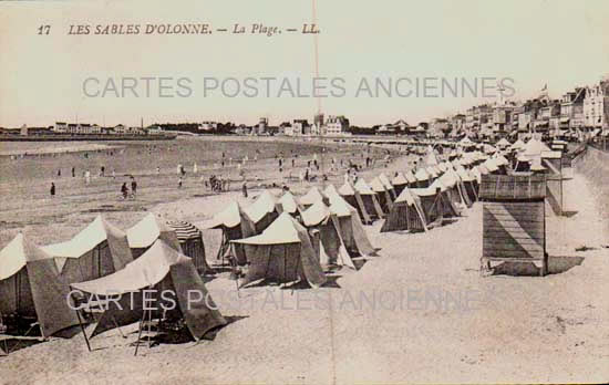 Cartes postales anciennes > CARTES POSTALES > carte postale ancienne > cartes-postales-ancienne.com Pays de la loire Vendee Les Sables d'Olonne