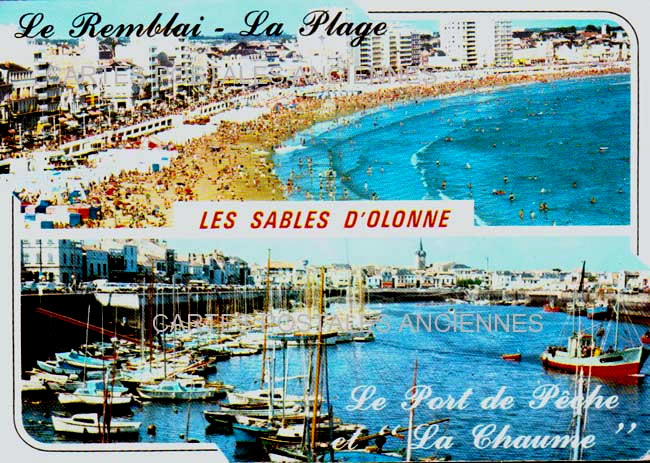 Cartes postales anciennes > CARTES POSTALES > carte postale ancienne > cartes-postales-ancienne.com Pays de la loire Vendee Les Sables d'Olonne