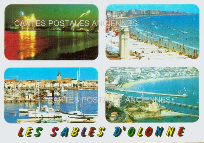 Cartes postales anciennes > CARTES POSTALES > carte postale ancienne > cartes-postales-ancienne.com Pays de la loire Vendee Les Sables d'Olonne