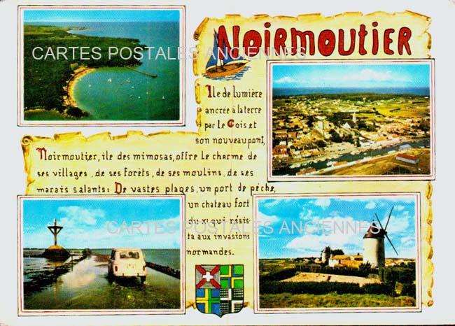 Cartes postales anciennes > CARTES POSTALES > carte postale ancienne > cartes-postales-ancienne.com Pays de la loire Vendee Noirmoutier-en-l'Ile