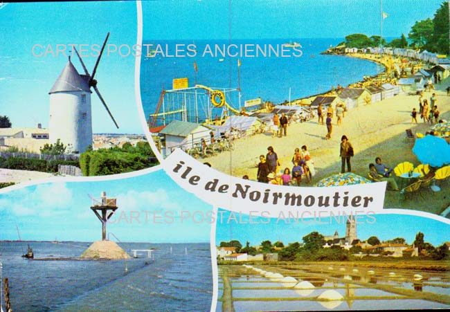 Cartes postales anciennes > CARTES POSTALES > carte postale ancienne > cartes-postales-ancienne.com Pays de la loire Vendee Noirmoutier-en-l'Ile