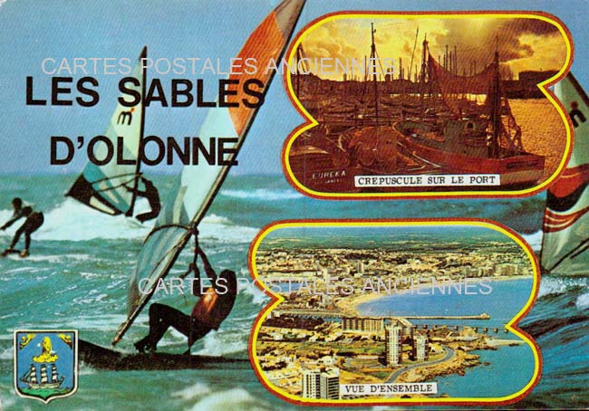 Cartes postales anciennes > CARTES POSTALES > carte postale ancienne > cartes-postales-ancienne.com Pays de la loire Vendee Les Sables d'Olonne