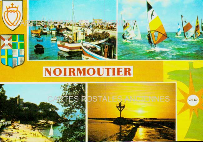 Cartes postales anciennes > CARTES POSTALES > carte postale ancienne > cartes-postales-ancienne.com Pays de la loire Vendee Noirmoutier-en-l'Ile