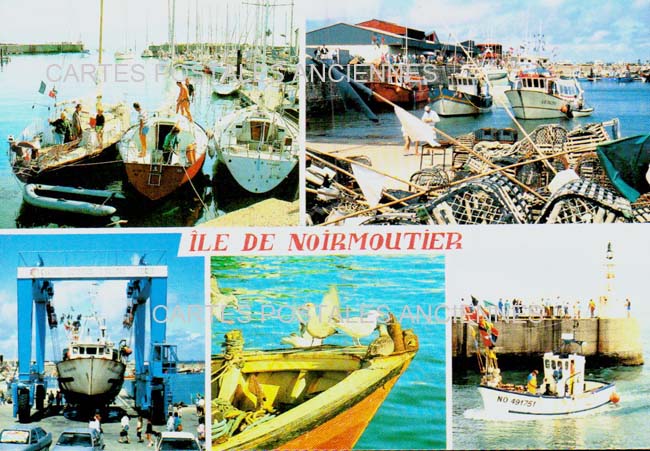 Cartes postales anciennes > CARTES POSTALES > carte postale ancienne > cartes-postales-ancienne.com Pays de la loire Vendee Noirmoutier-en-l'Ile