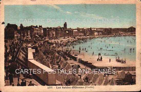 Cartes postales anciennes > CARTES POSTALES > carte postale ancienne > cartes-postales-ancienne.com Pays de la loire Vendee Les Sables d'Olonne