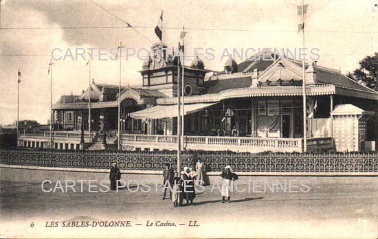 Cartes postales anciennes > CARTES POSTALES > carte postale ancienne > cartes-postales-ancienne.com Pays de la loire Vendee Les Sables d'Olonne