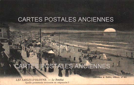 Cartes postales anciennes > CARTES POSTALES > carte postale ancienne > cartes-postales-ancienne.com Pays de la loire Vendee Les Sables d'Olonne