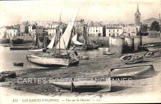 Cartes postales anciennes > CARTES POSTALES > carte postale ancienne > cartes-postales-ancienne.com Pays de la loire Vendee Les Sables d'Olonne