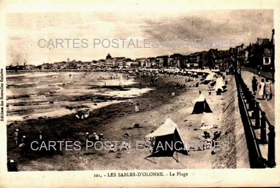 Cartes postales anciennes > CARTES POSTALES > carte postale ancienne > cartes-postales-ancienne.com Pays de la loire Vendee Les Sables d'Olonne