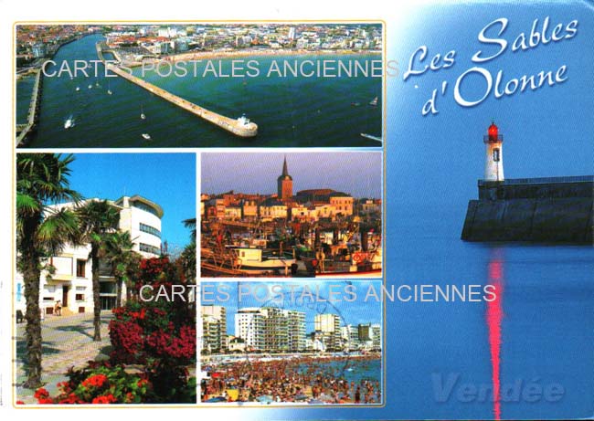 Cartes postales anciennes > CARTES POSTALES > carte postale ancienne > cartes-postales-ancienne.com Pays de la loire Vendee Les Sables d'Olonne