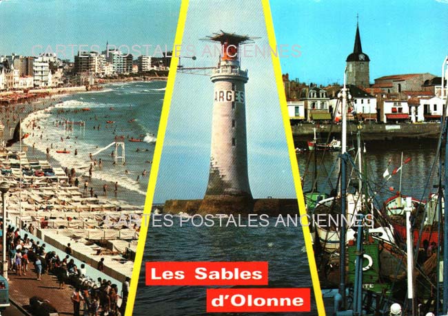 Cartes postales anciennes > CARTES POSTALES > carte postale ancienne > cartes-postales-ancienne.com Pays de la loire Vendee Les Sables d'Olonne