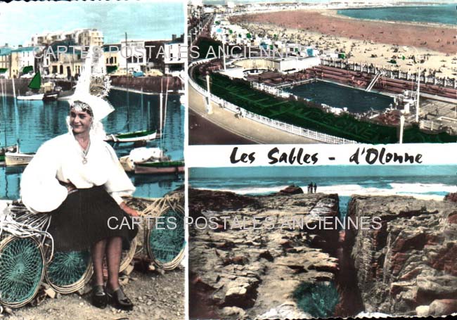 Cartes postales anciennes > CARTES POSTALES > carte postale ancienne > cartes-postales-ancienne.com Pays de la loire Vendee Les Sables d'Olonne