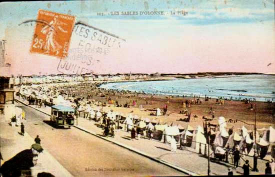 Cartes postales anciennes > CARTES POSTALES > carte postale ancienne > cartes-postales-ancienne.com Pays de la loire Vendee Les Sables d'Olonne