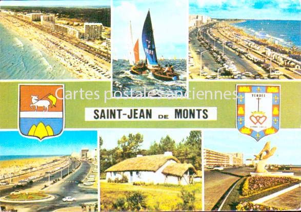 Cartes postales anciennes > CARTES POSTALES > carte postale ancienne > cartes-postales-ancienne.com Pays de la loire Vendee Saint Jean De Monts