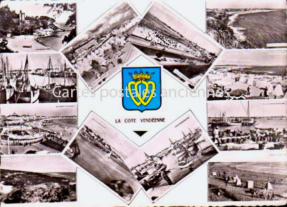 Cartes postales anciennes > CARTES POSTALES > carte postale ancienne > cartes-postales-ancienne.com Pays de la loire Vendee Noirmoutier-en-l'Ile