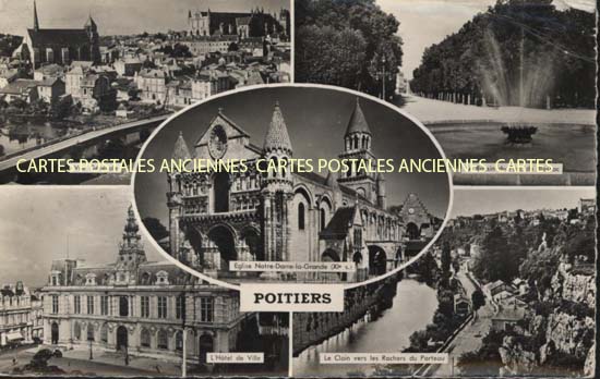 Cartes postales anciennes > CARTES POSTALES > carte postale ancienne > cartes-postales-ancienne.com Nouvelle aquitaine Vienne Poitiers