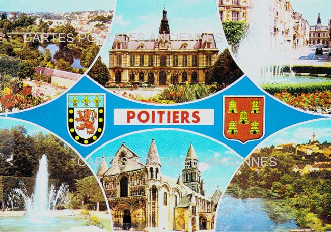 Cartes postales anciennes > CARTES POSTALES > carte postale ancienne > cartes-postales-ancienne.com Nouvelle aquitaine Vienne Poitiers