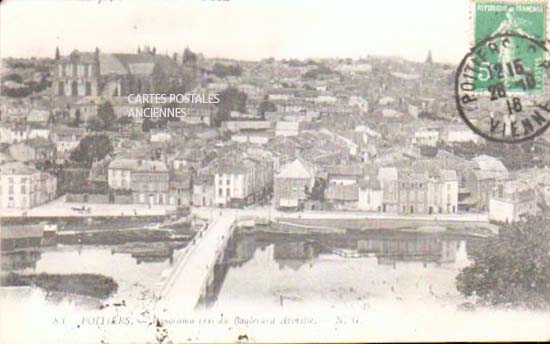 Cartes postales anciennes > CARTES POSTALES > carte postale ancienne > cartes-postales-ancienne.com Nouvelle aquitaine Vienne Poitiers