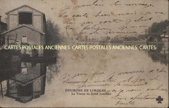 Cartes postales anciennes > CARTES POSTALES > carte postale ancienne > cartes-postales-ancienne.com Nouvelle aquitaine Haute vienne Limoges