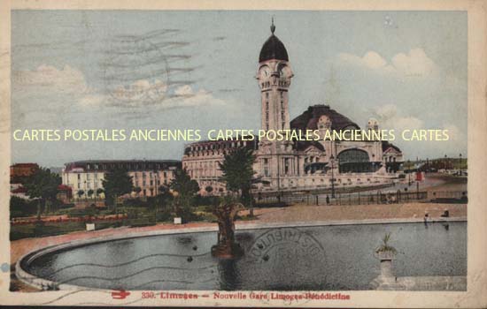 Cartes postales anciennes > CARTES POSTALES > carte postale ancienne > cartes-postales-ancienne.com Nouvelle aquitaine Haute vienne Limoges