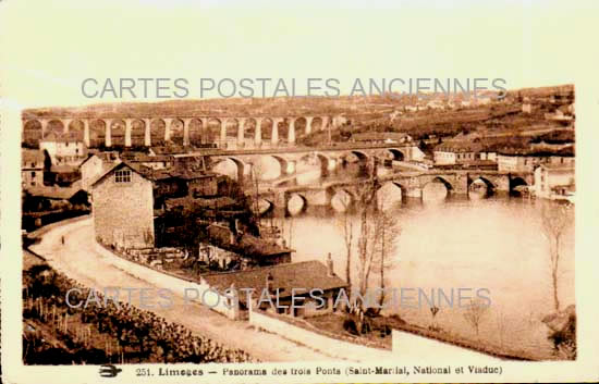 Cartes postales anciennes > CARTES POSTALES > carte postale ancienne > cartes-postales-ancienne.com Nouvelle aquitaine Haute vienne Limoges