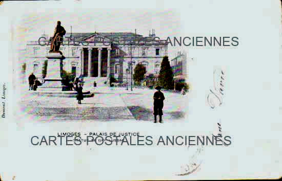 Cartes postales anciennes > CARTES POSTALES > carte postale ancienne > cartes-postales-ancienne.com Nouvelle aquitaine Haute vienne Limoges