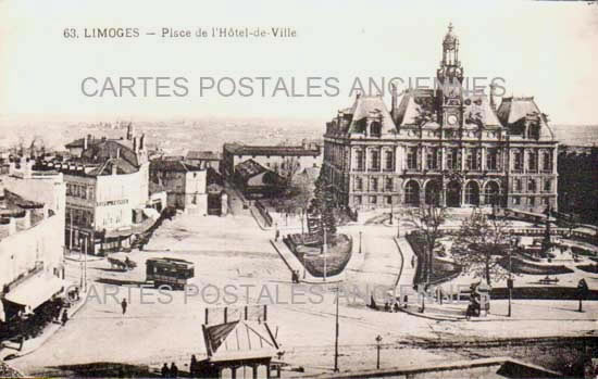 Cartes postales anciennes > CARTES POSTALES > carte postale ancienne > cartes-postales-ancienne.com Nouvelle aquitaine Haute vienne Limoges