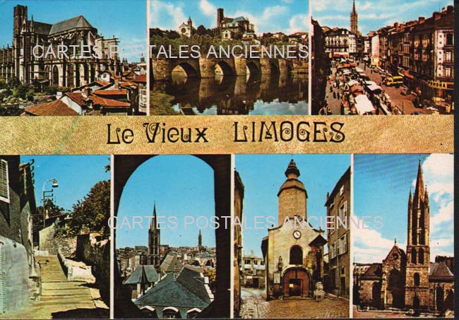 Cartes postales anciennes > CARTES POSTALES > carte postale ancienne > cartes-postales-ancienne.com Nouvelle aquitaine Haute vienne Limoges