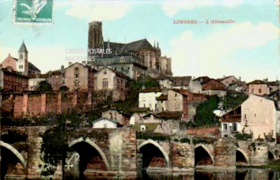 Cartes postales anciennes > CARTES POSTALES > carte postale ancienne > cartes-postales-ancienne.com Nouvelle aquitaine Haute vienne Limoges