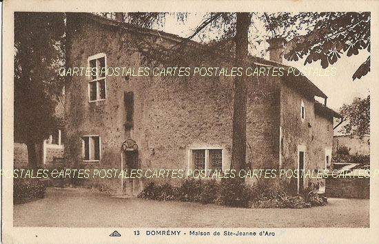 Cartes postales anciennes > CARTES POSTALES > carte postale ancienne > cartes-postales-ancienne.com Grand est Vosges Domremy La Pucelle