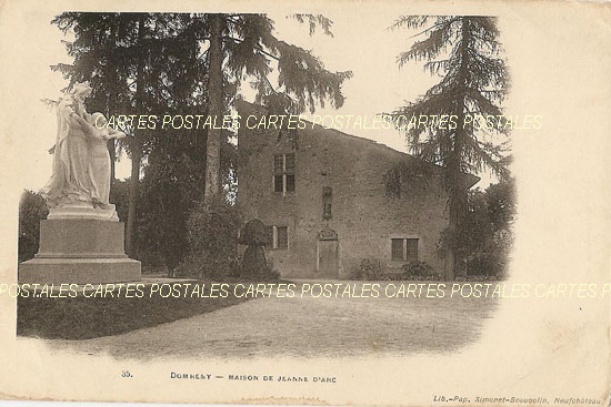 Cartes postales anciennes > CARTES POSTALES > carte postale ancienne > cartes-postales-ancienne.com Grand est Vosges Domremy La Pucelle