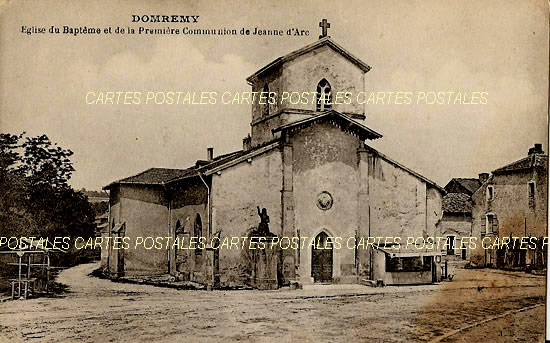 Cartes postales anciennes > CARTES POSTALES > carte postale ancienne > cartes-postales-ancienne.com Grand est Vosges Domremy La Pucelle