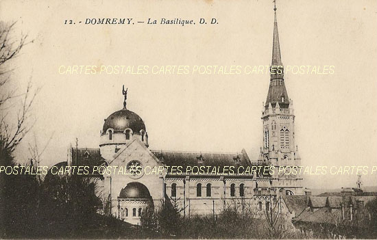 Cartes postales anciennes > CARTES POSTALES > carte postale ancienne > cartes-postales-ancienne.com Grand est Vosges Domremy La Pucelle