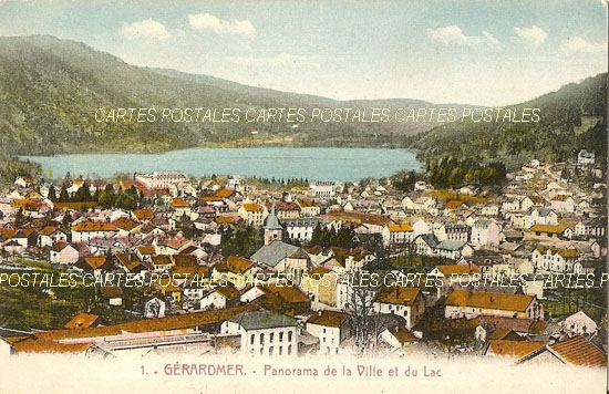 Cartes postales anciennes > CARTES POSTALES > carte postale ancienne > cartes-postales-ancienne.com Grand est Vosges Gerardmer