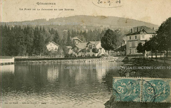 Cartes postales anciennes > CARTES POSTALES > carte postale ancienne > cartes-postales-ancienne.com Grand est Vosges