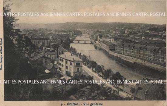 Cartes postales anciennes > CARTES POSTALES > carte postale ancienne > cartes-postales-ancienne.com Grand est Vosges Epinal