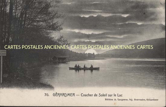 Cartes postales anciennes > CARTES POSTALES > carte postale ancienne > cartes-postales-ancienne.com Grand est Vosges Gerardmer