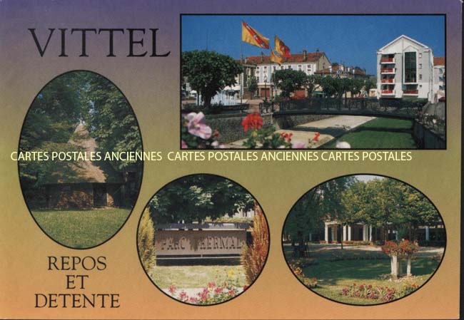 Cartes postales anciennes > CARTES POSTALES > carte postale ancienne > cartes-postales-ancienne.com Grand est Vosges Vittel