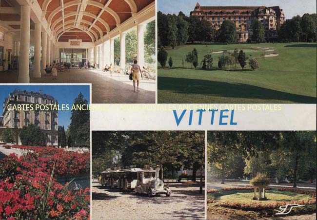 Cartes postales anciennes > CARTES POSTALES > carte postale ancienne > cartes-postales-ancienne.com Grand est Vosges Vittel