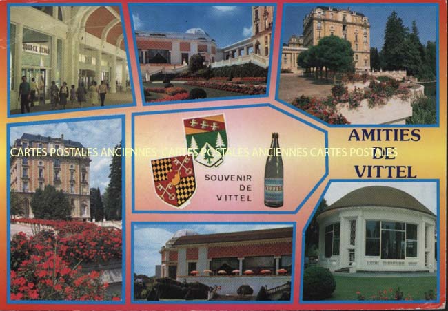 Cartes postales anciennes > CARTES POSTALES > carte postale ancienne > cartes-postales-ancienne.com Grand est Vosges Vittel