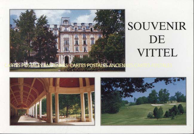 Cartes postales anciennes > CARTES POSTALES > carte postale ancienne > cartes-postales-ancienne.com Grand est Vosges Vittel