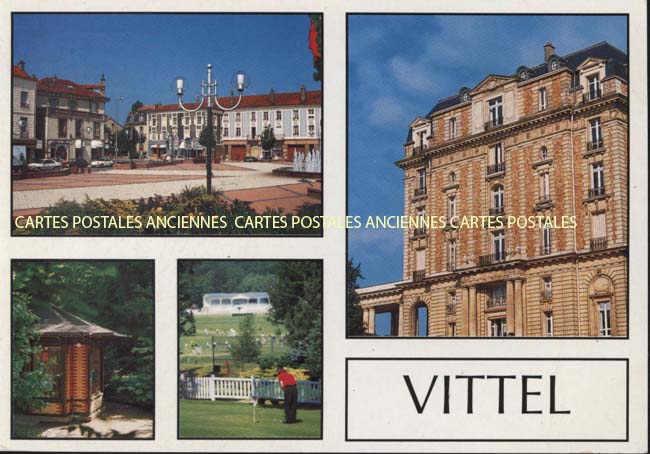 Cartes postales anciennes > CARTES POSTALES > carte postale ancienne > cartes-postales-ancienne.com Grand est Vosges Vittel