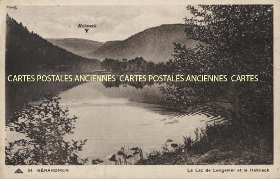 Cartes postales anciennes > CARTES POSTALES > carte postale ancienne > cartes-postales-ancienne.com Grand est Vosges Gerardmer