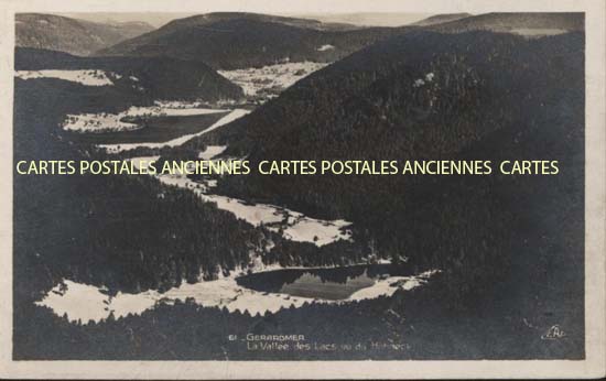 Cartes postales anciennes > CARTES POSTALES > carte postale ancienne > cartes-postales-ancienne.com Grand est Vosges Gerardmer